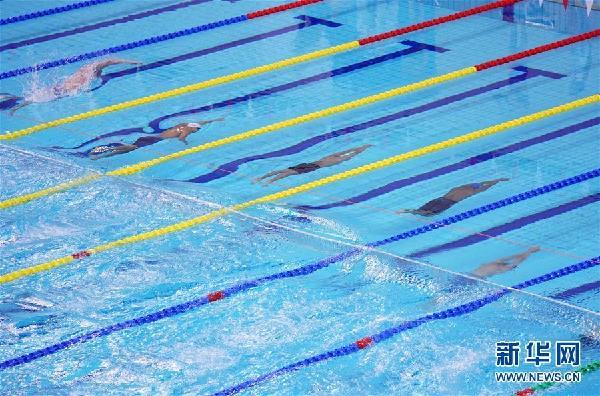 （军运会）（3）水上救生——男子4X50米障碍游泳接力：中国队夺冠
